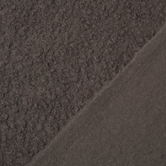 Grey Boucle Polyester Fabric