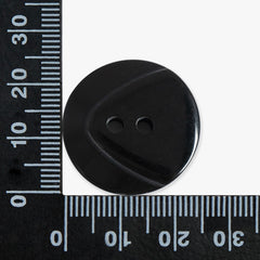 Black Two Tone Buttons | 2-Hole | 25mm