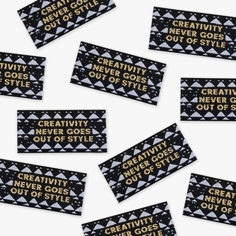 CREATIVITY Pack of 6 Sewing Labels