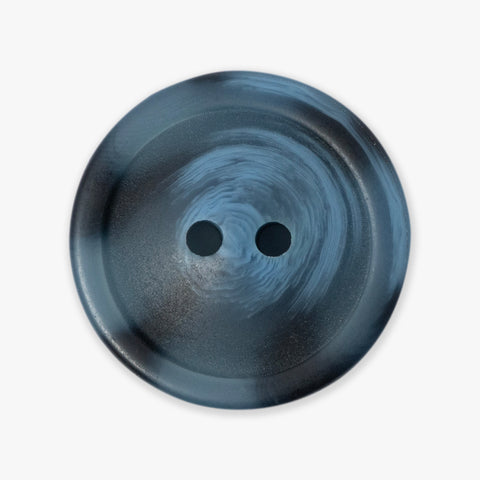 Chunky Two Tone Denim Buttons | 2-Hole | 27mm | 6mm Depth