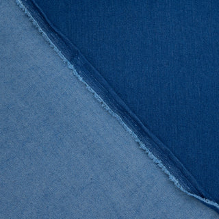 Super Stretchy Blue Denim Fabric