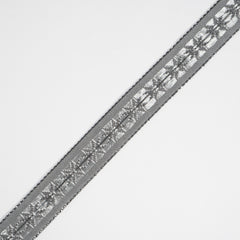 Metallic Snowflake Ribbon | 15mm