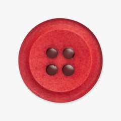 Demon Scarlet Cotton Buttons | 4-Hole | 15mm