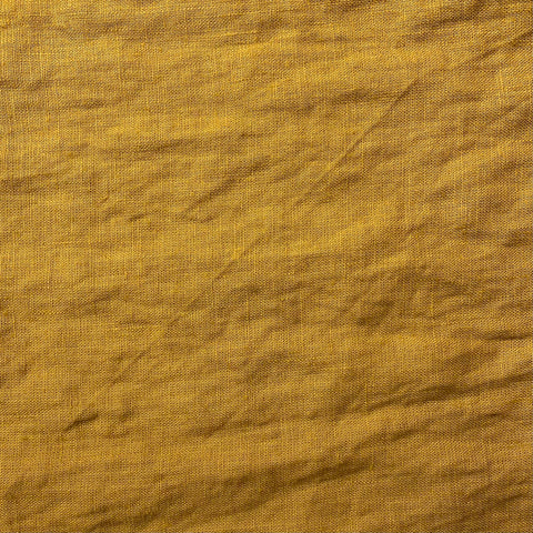 Laundered Linen Fabric - Warm Spice