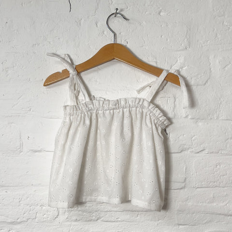 Sample | Baby Summer Top - Broderie Anglaise