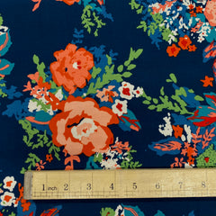 Bouquet Muse Cotton Jersey Fabric