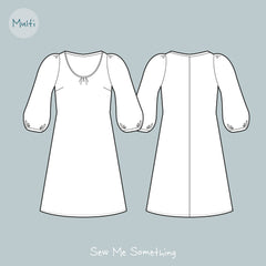 Kate Dress Sewing Pattern - Long sleeves