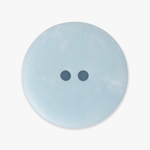 Light Blue Marbled Buttons | 2-Hole | 23mm