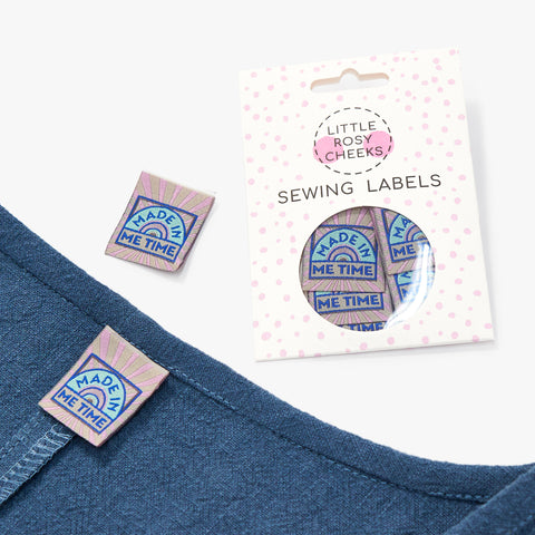 'MADE IN ME TIME' Pack of 6 Sewing Labels