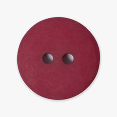 Matte Burgundy Buttons | 2-Hole | 18mm