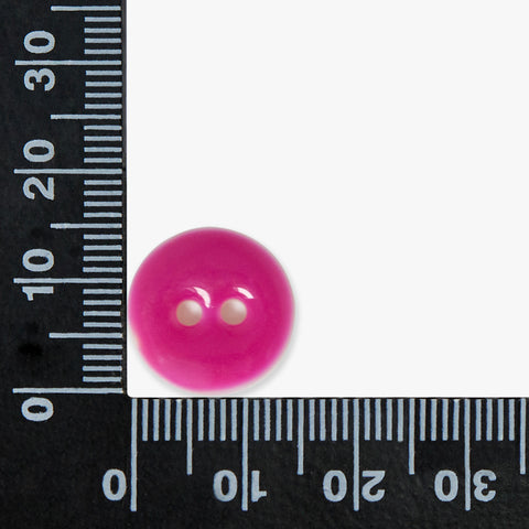 Natural Shell Purple Enamel Buttons | 2-Hole | 15mm