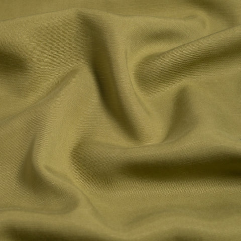 Olive Tencel Linen Mix Fabric