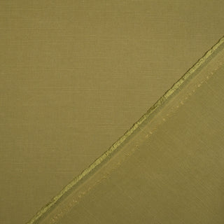 Olive Tencel Linen Mix Fabric