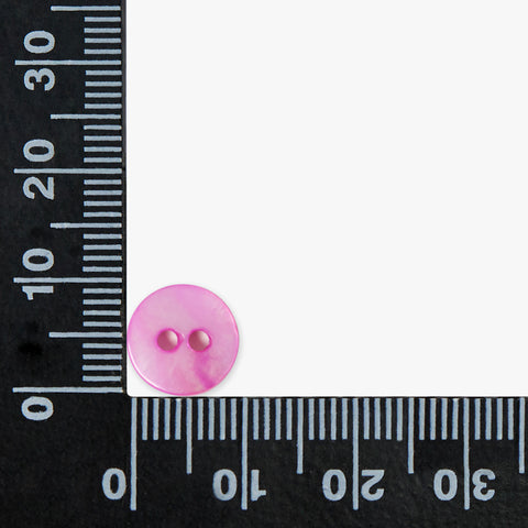 Pink Pearled Buttons | 2-Hole | 10mm