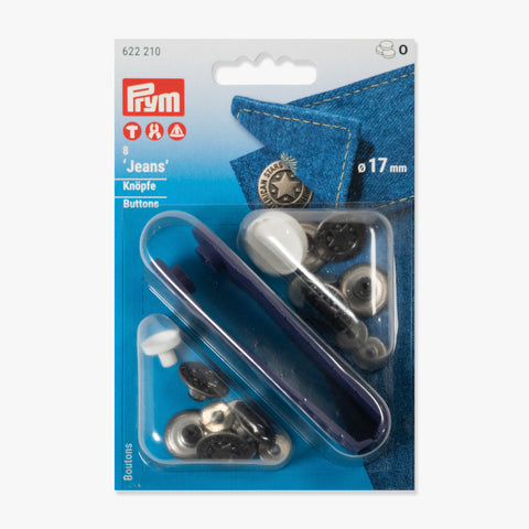 Prym | Jeans Buttons Pack | 17mm