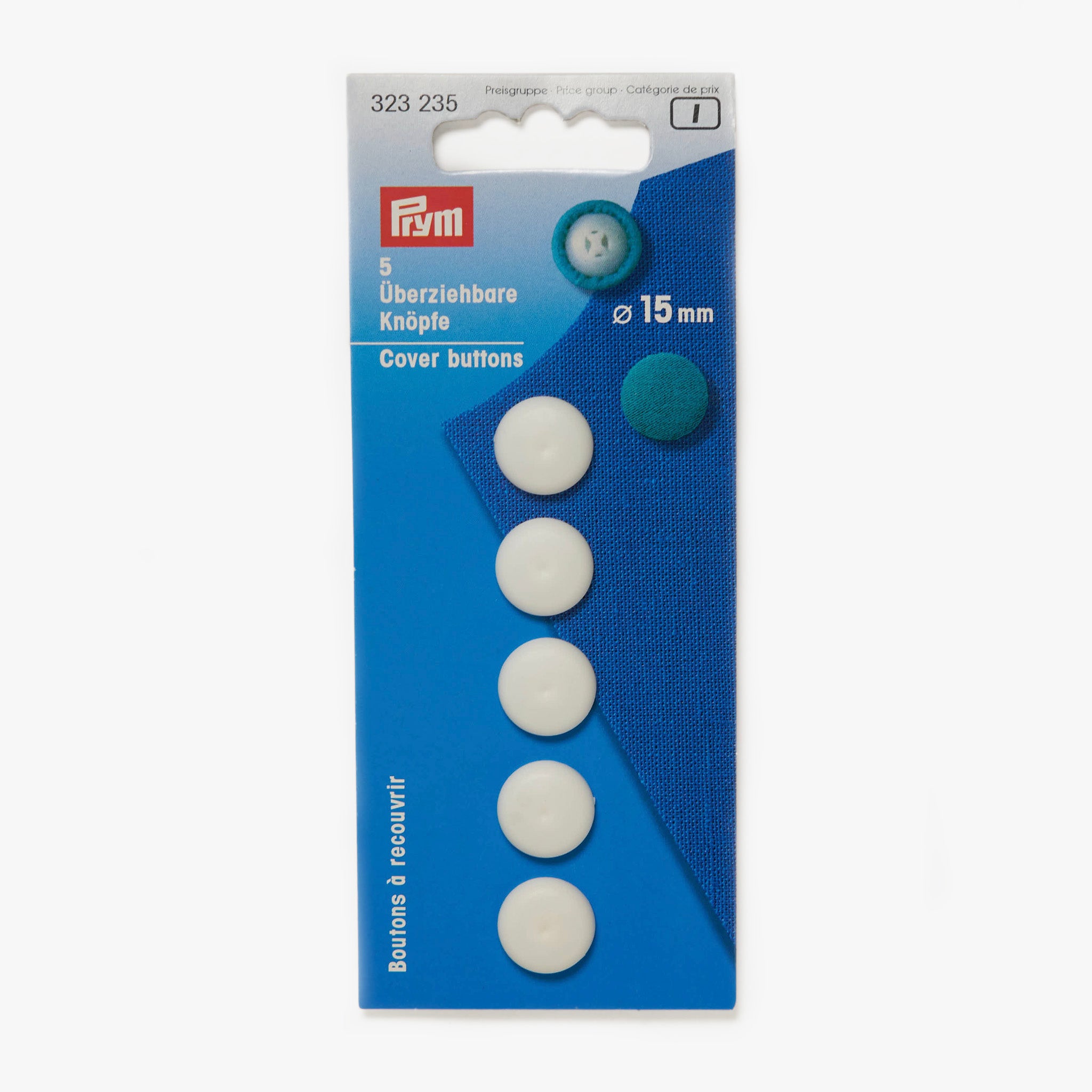 Prym | Cover Buttons | 15mm