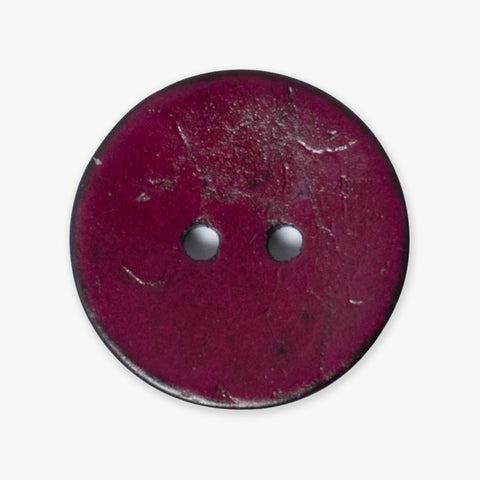 Purple Coconut Buttons | 2-Hole | 23mm