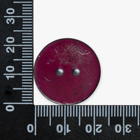 Purple Coconut Buttons | 2-Hole | 23mm
