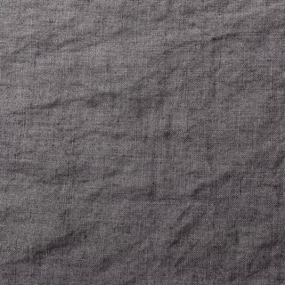 Laundered Linen Fabric - Storm Grey