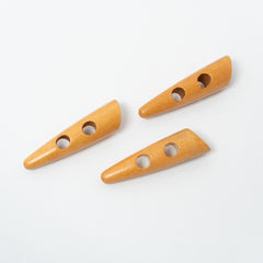 Paddington Pointed Toggle Buttons | 2-Hole | 50mm