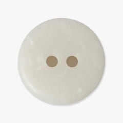 White Marbled Buttons | 2-Hole | 15mm/22mm