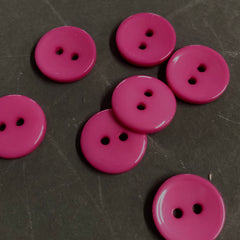 15mm diameter Dusty Pink Buttons