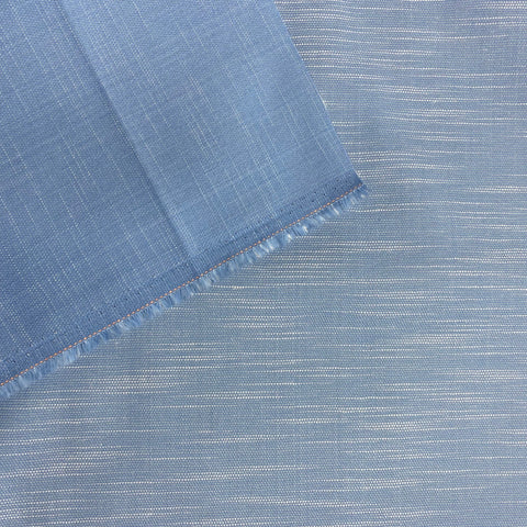 Maya Blue Cotton Stretch Fabric