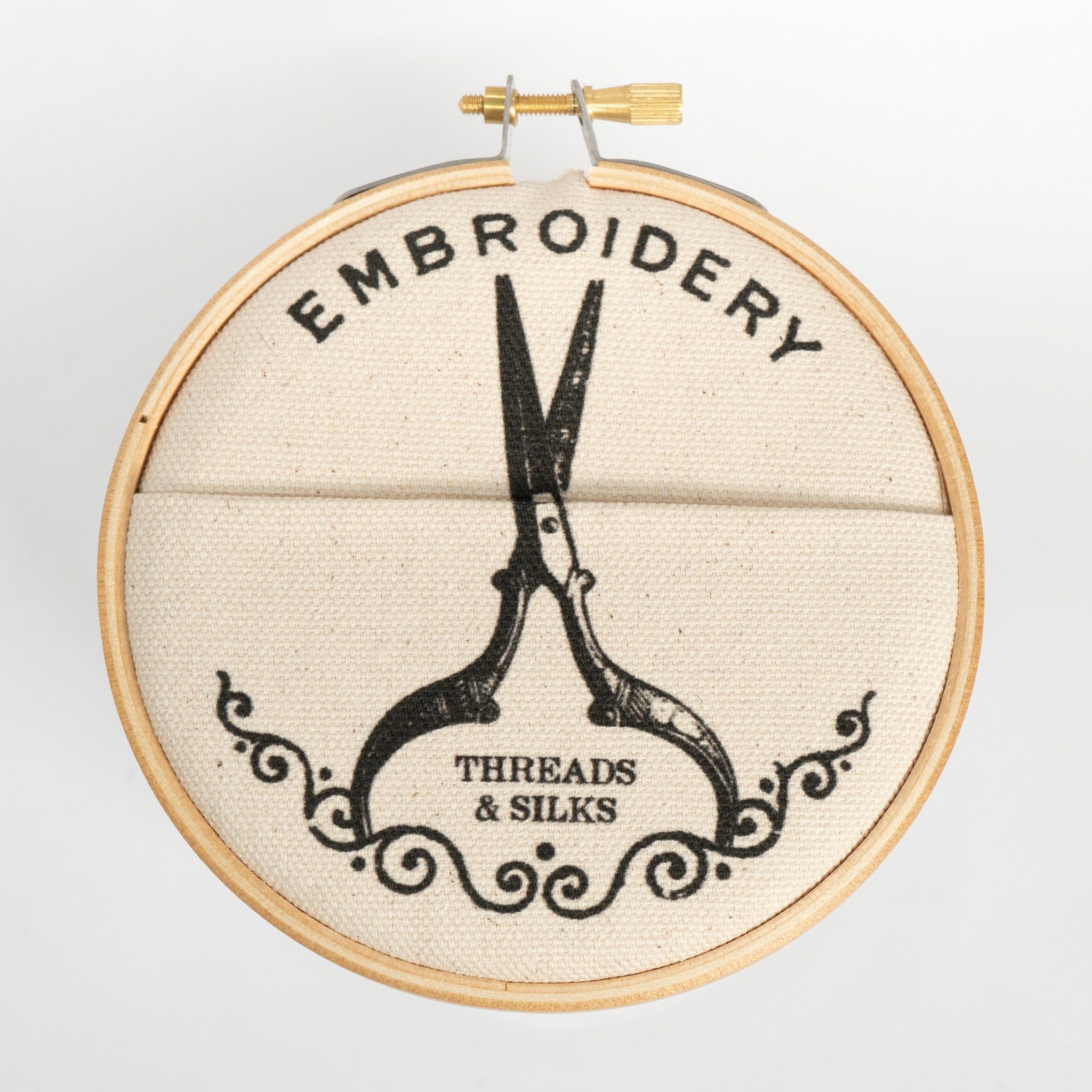 The Industrious Maker | Embroidery Jar With Pocket