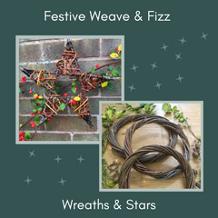 Festive Weave & Fizz - Wreaths & Stars